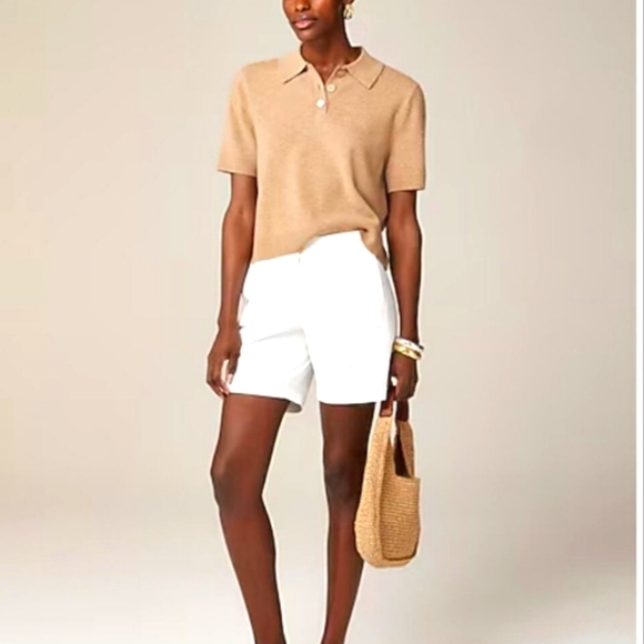 MOSSIMO White Casual Shorts STRETCH SIZE 14 - Picture 1 of 8